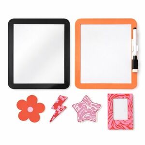 ULTA Beauty Magnetic Locker Mirror and Whiteboard Set with Marker‎ and Magnets